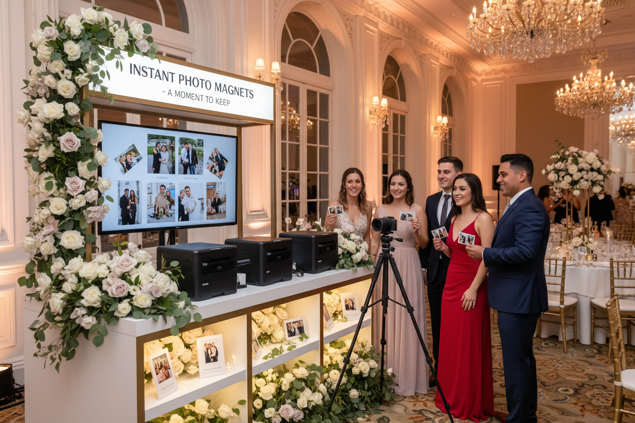 Ref magnet stall in wedding party